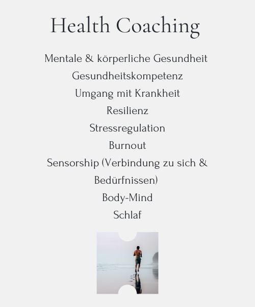 Health Coaching Themen Übersicht